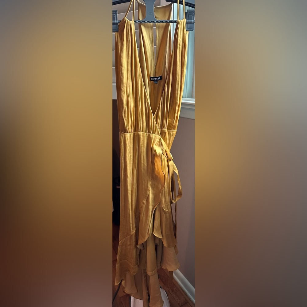 Gold Express Dress